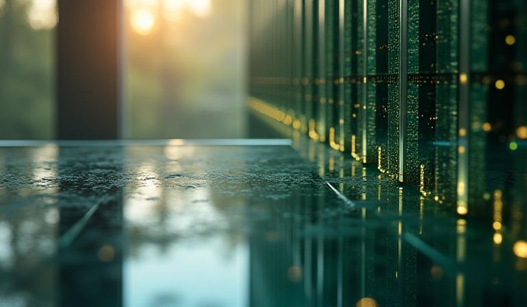 Abstract representation of data security and legal compliance using high-end professional imagery